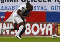 Karabükspor - Fenerbahçe maçından kareler