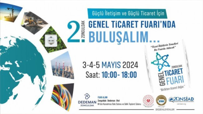 Zonguldak İş Dünyası, Mayıs Ayı Fuarını Kaçırmayın!..