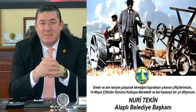 Nuri Tekin, ‘Çiftçiler Gününü’ kutladı.