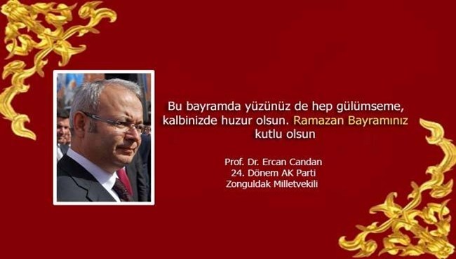 Candan'ın Bayram mesajı