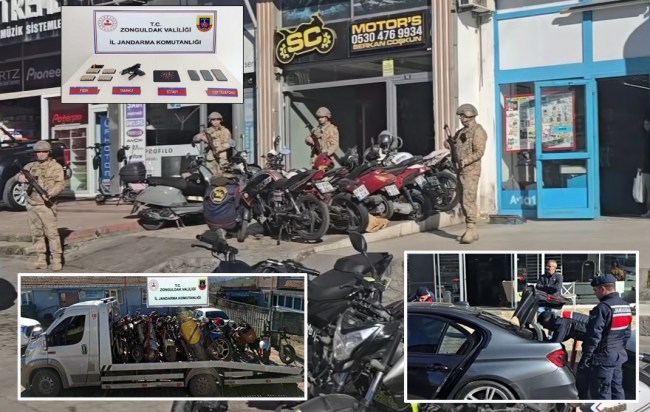 Kdz. Ereğli ve Çaycuma'daki JÖH Operasyonuna, 6 Gözaltı ve 2 Tutuklama!..