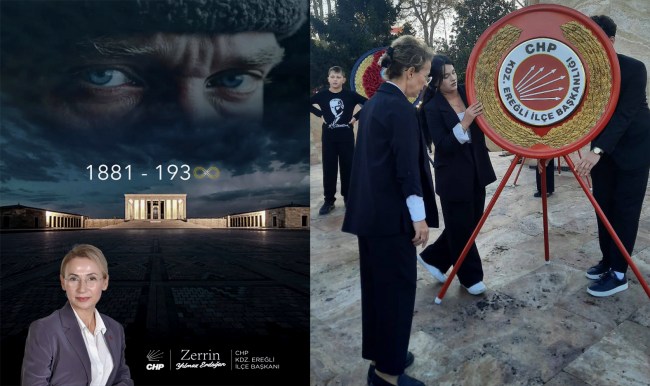 Zerrin Yılmaz Erdoğan, 'Atatürk'ü Milletin Kalbinden Silemezsiniz'....