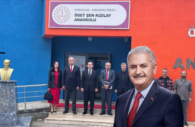 Binali Yıldırım, Kdz. Ereğli'de Kızılay Anaokulu Açacak!