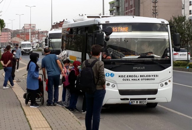 Kdz. Ereğli'de Halk Otobülerine Zam, Meclisten Geçti