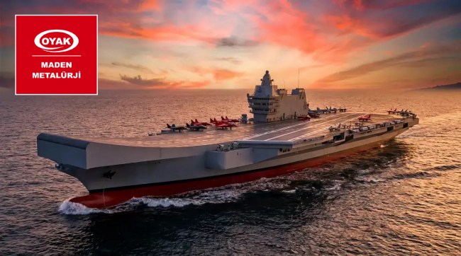 Millî Uçak Gemisi’nin Çeliği Erdemir’den!..
