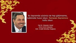 Uysalın Bayram mesajı