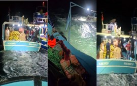 Kdz. Ereğlide Batmak Üzere Olan Balıkçı Teknesini, Firuz Yılmaz Kurtardı