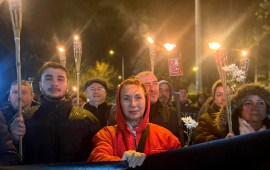 Kdz. Ereğli CHPden, Depremzeler İçin Sesiz Yürüyüş...