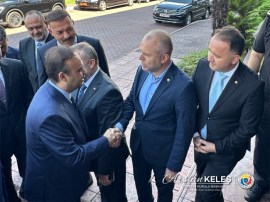 Başkan Keleş, Bakan Kacırı Karadeniz Ereğlide Karşıladı